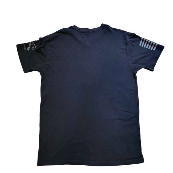 Men's Size Small Grunt Style F Covid-19 Black T-Shirt - Picture 4 of 4
